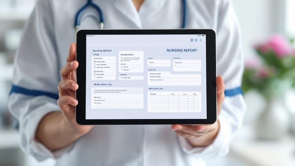 Example Nursing Report Template