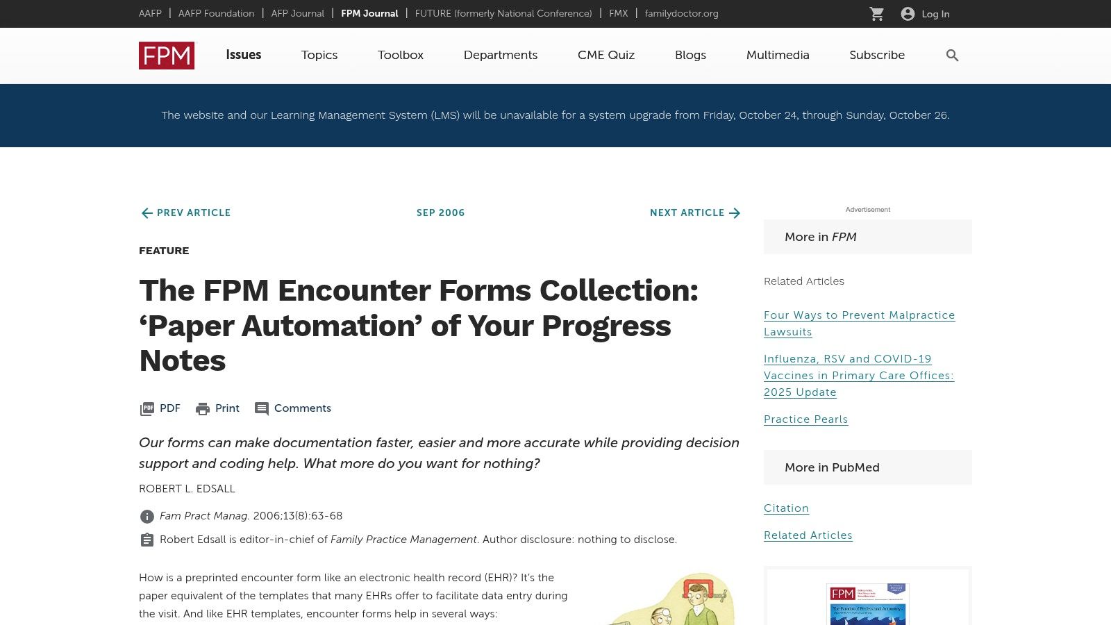 AAFP FPM Toolbox