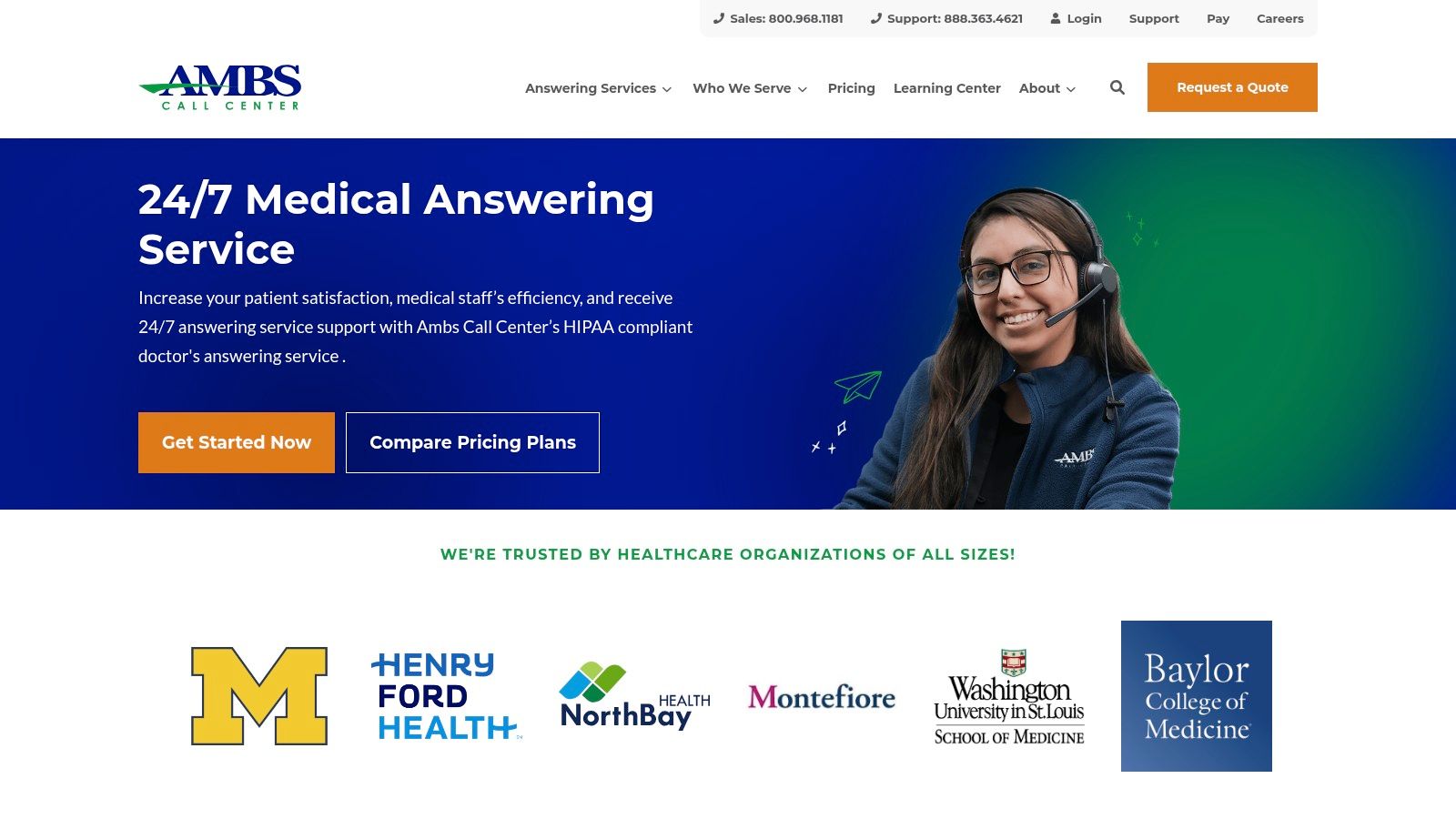 Ambs Call Center (Medical Answering Service)