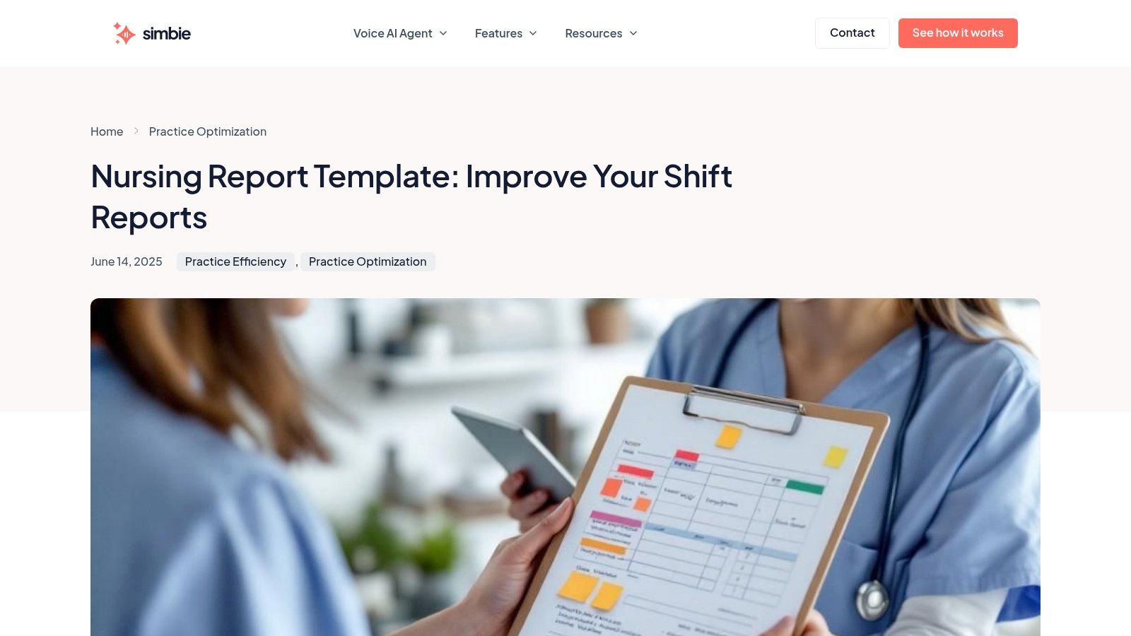 Nursing Report Template: Improve Your Shift Reports
