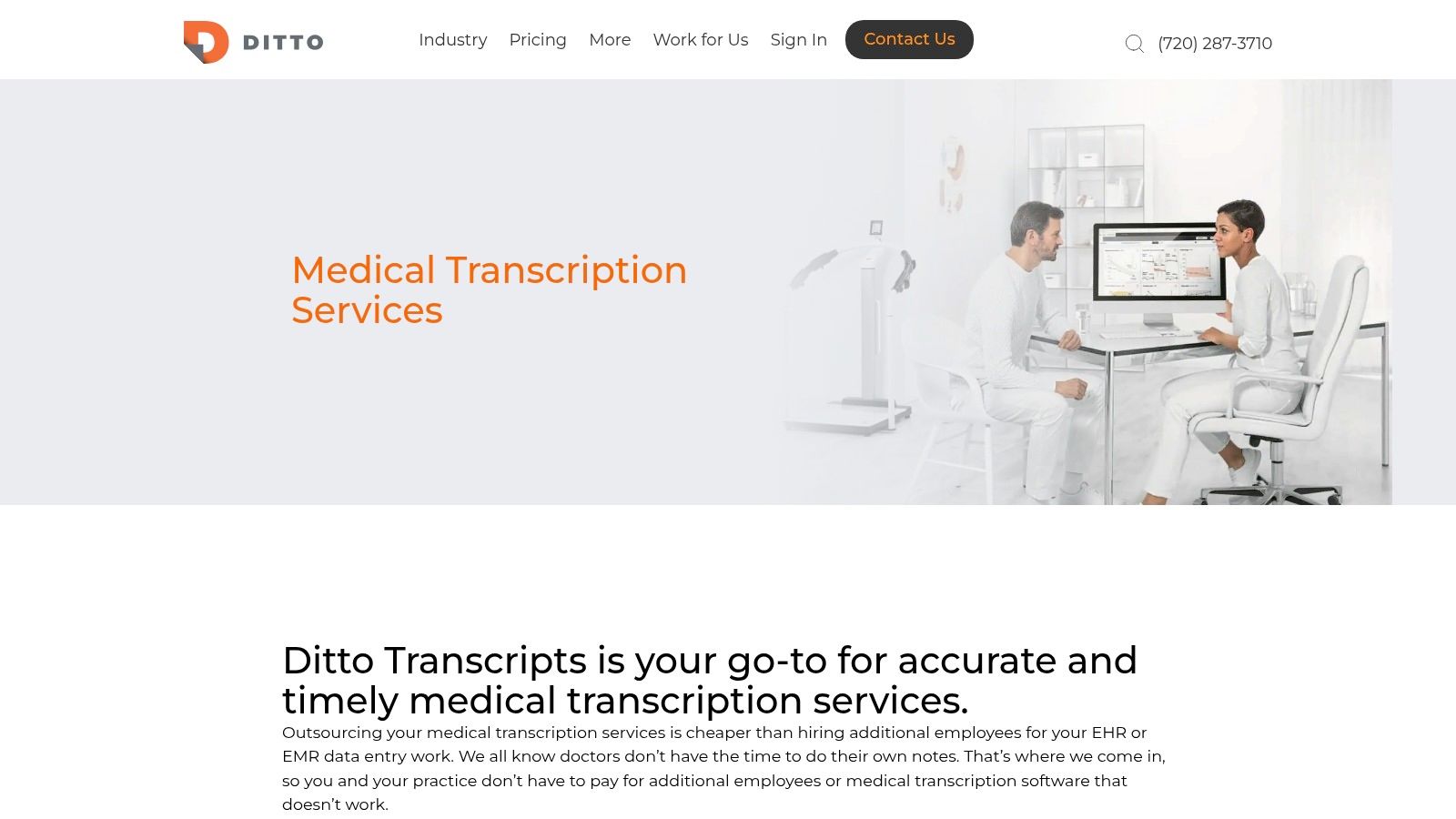 Ditto Transcripts (U.S.-based)