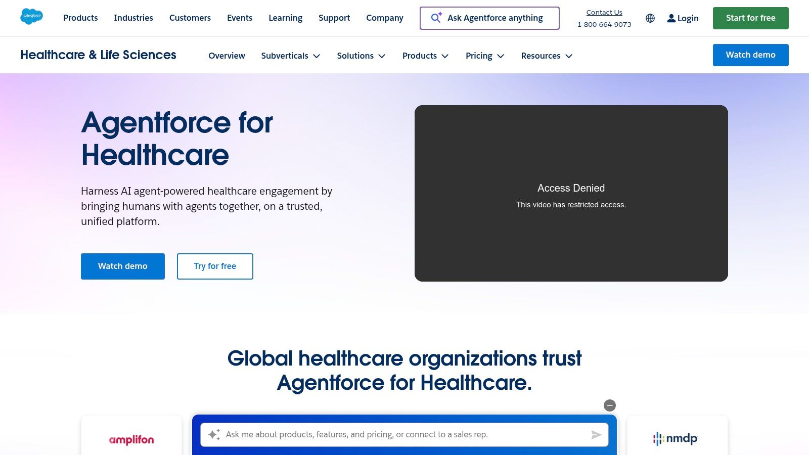 Salesforce AppExchange – Healthcare Apps & Agentforce