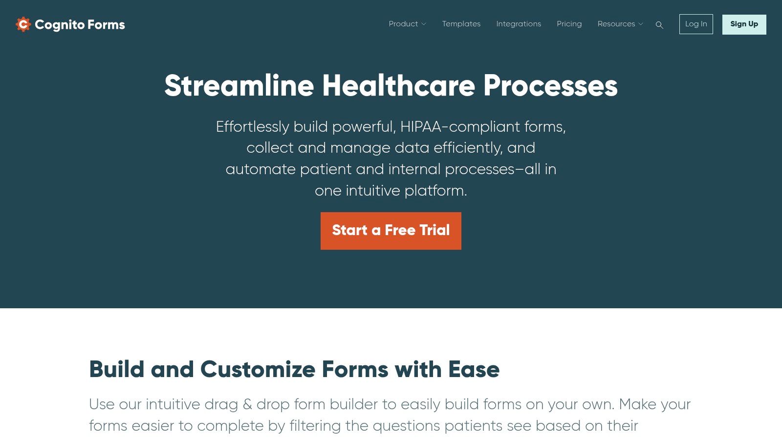 Cognito Forms (HIPAA)