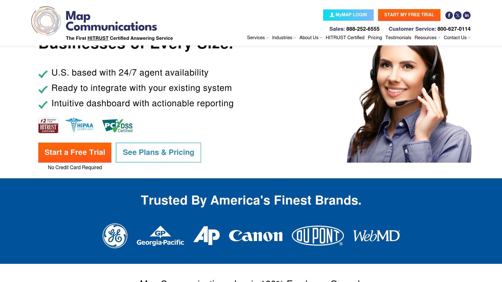 MAP Communications (Healthcare Answering Service)