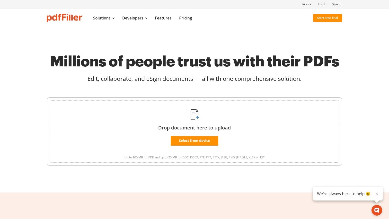pdfFiller by airSlate