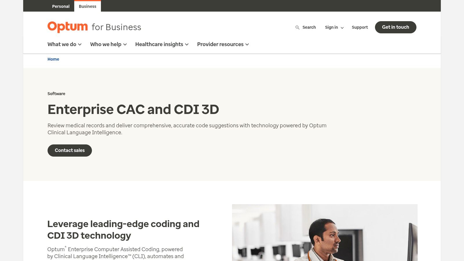 Optum (Enterprise CAC & Professional CAC)