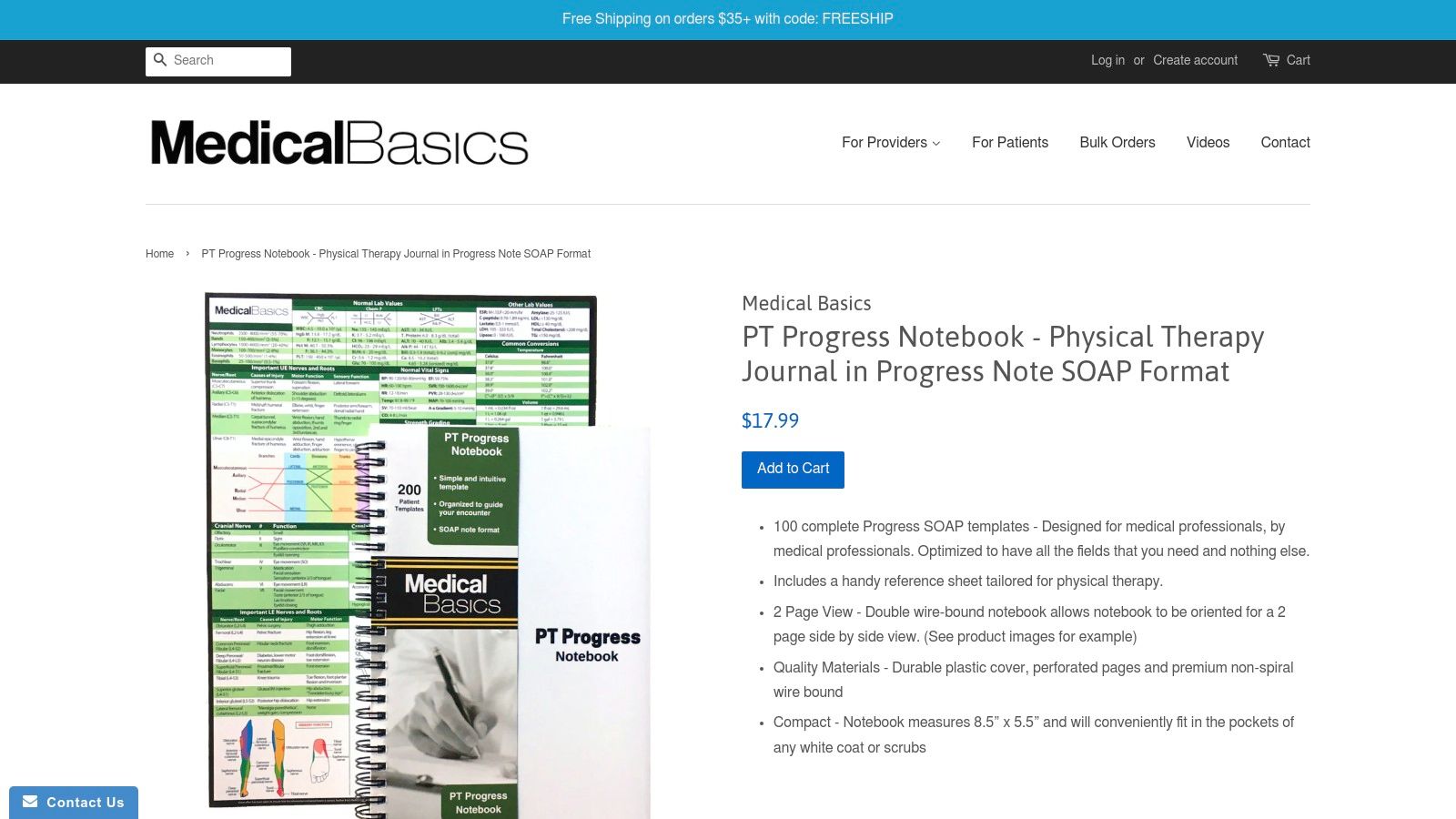 Medical Basics — PT Progress Notebook