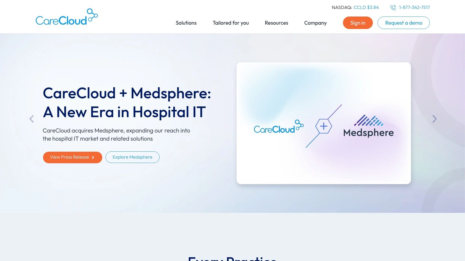 CareCloud (Charts + Central + Concierge)