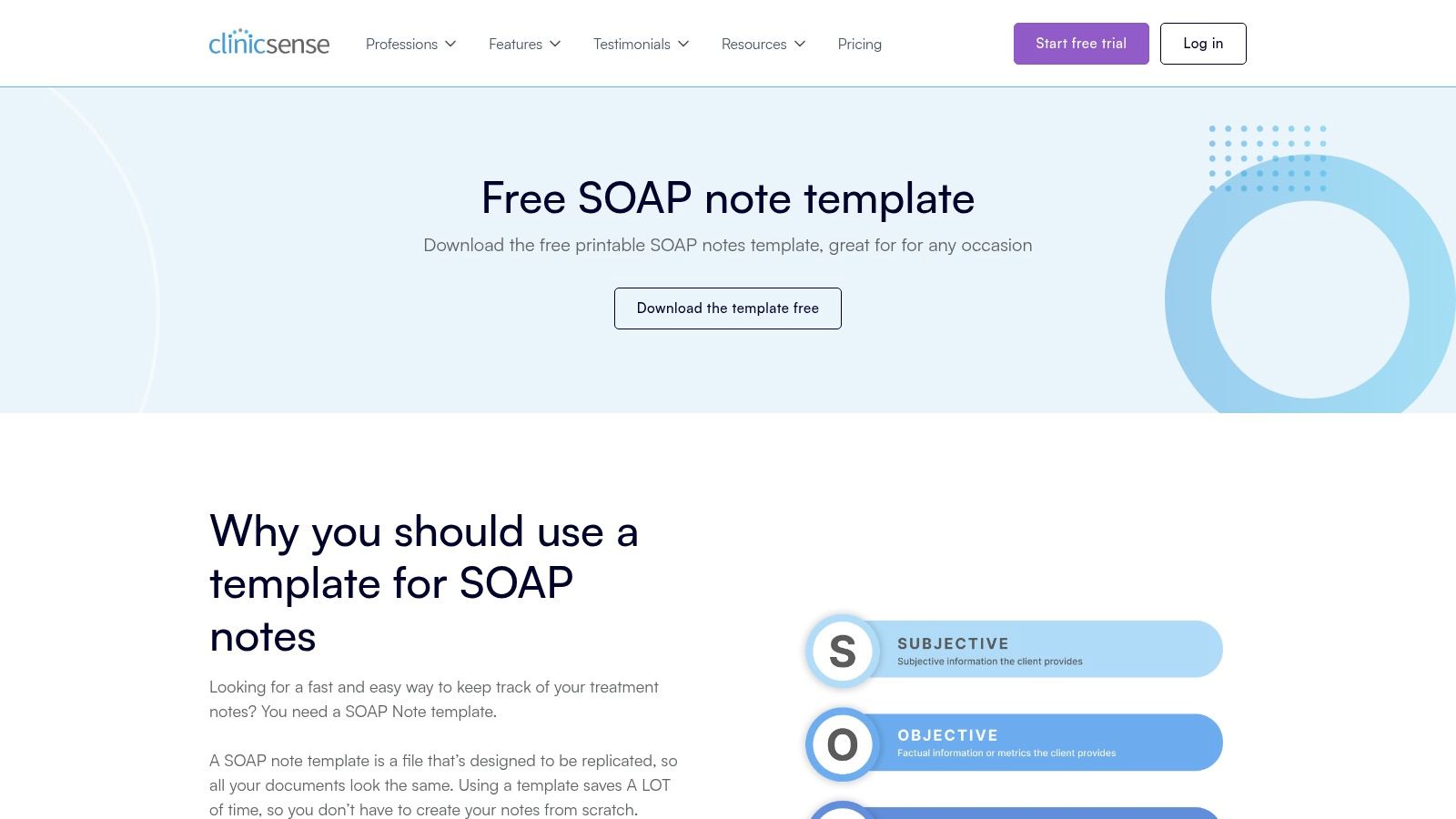 Top Free Soap Note Template for Efficient Documentation Simbie AI Top Free Soap Note Template for Efficient Documentation Simbie AI