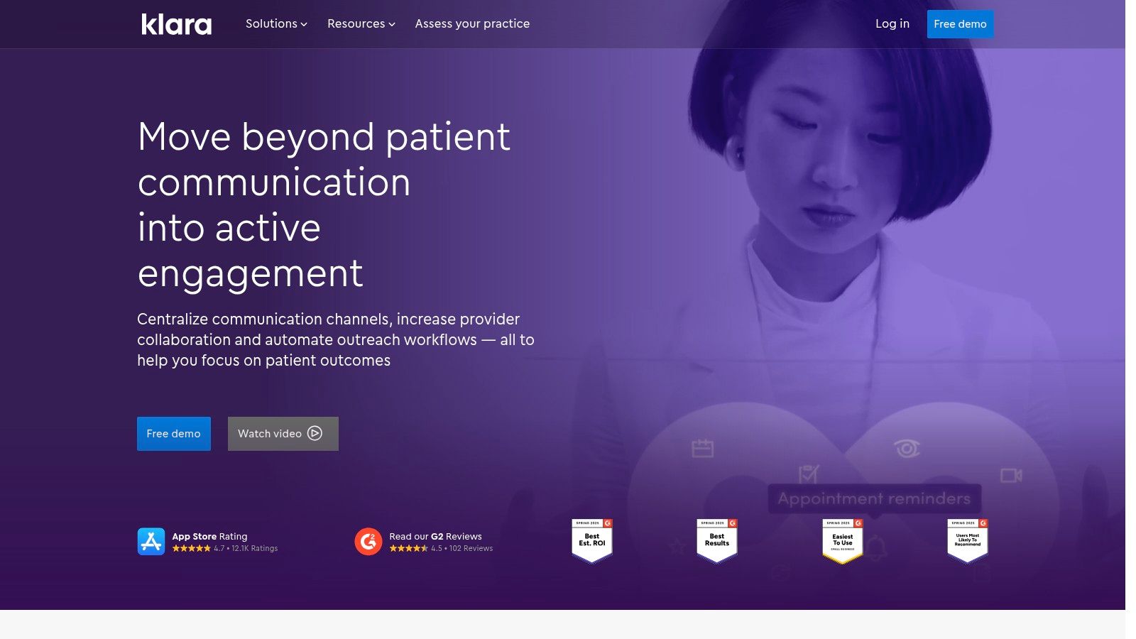 Klara Patient Communication Platform