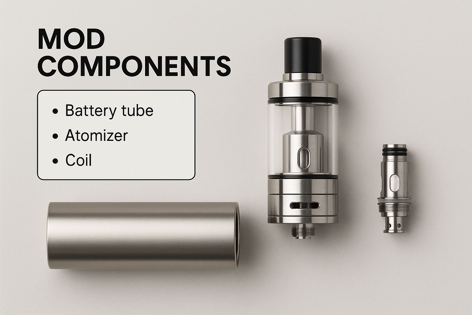 Infographic about what is a vape mod