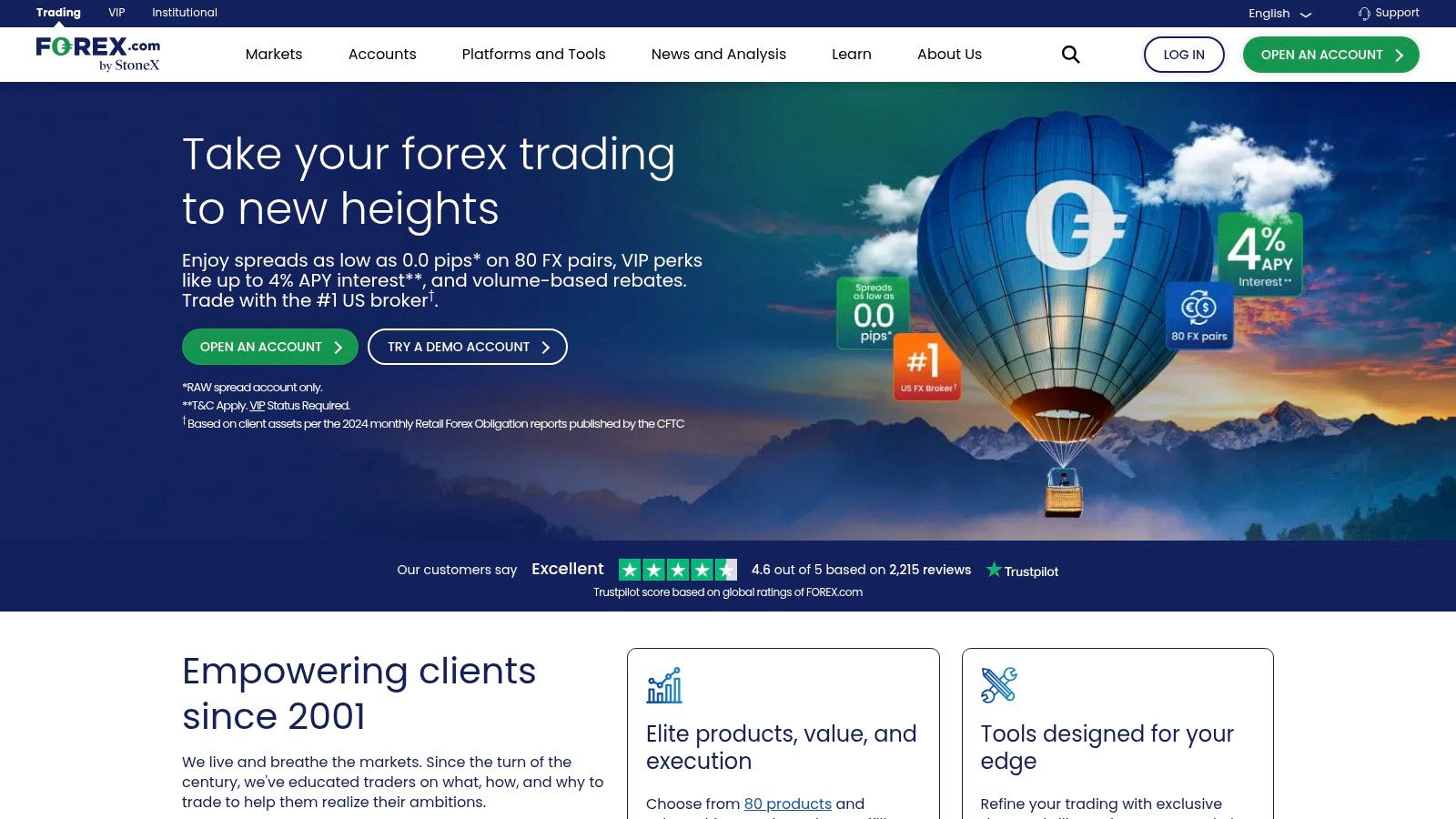 FOREX.com: The All-Rounder for U.S. Traders
