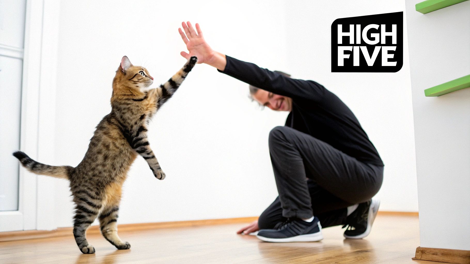 High-Five/Paw Shake