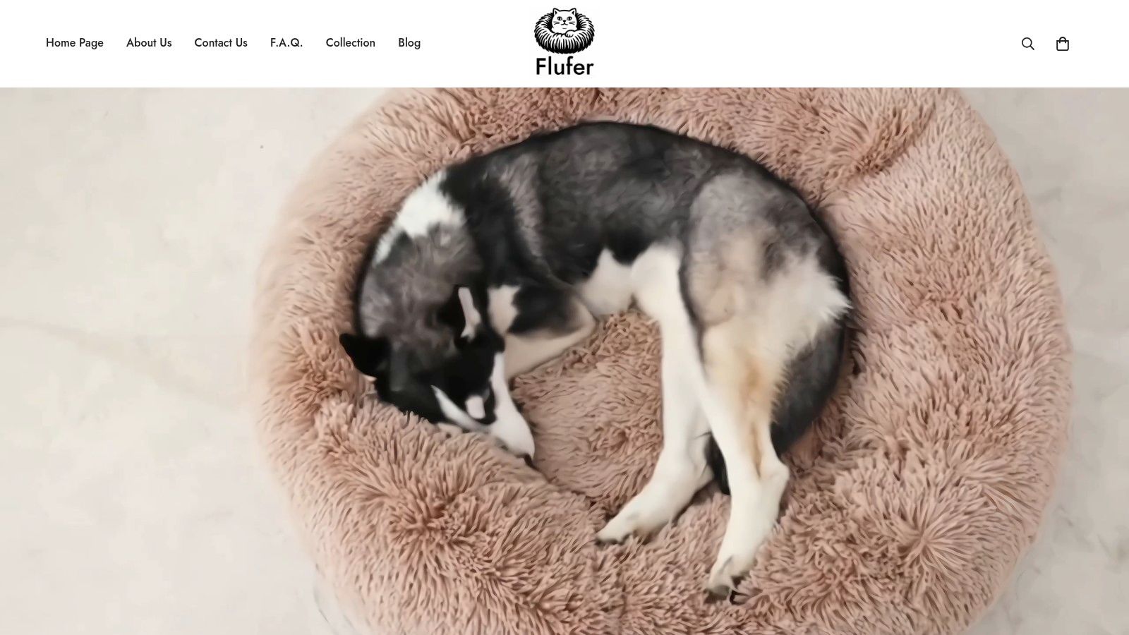 Flufer Store: The Ultimate Calming & Hypoallergenic Retreat