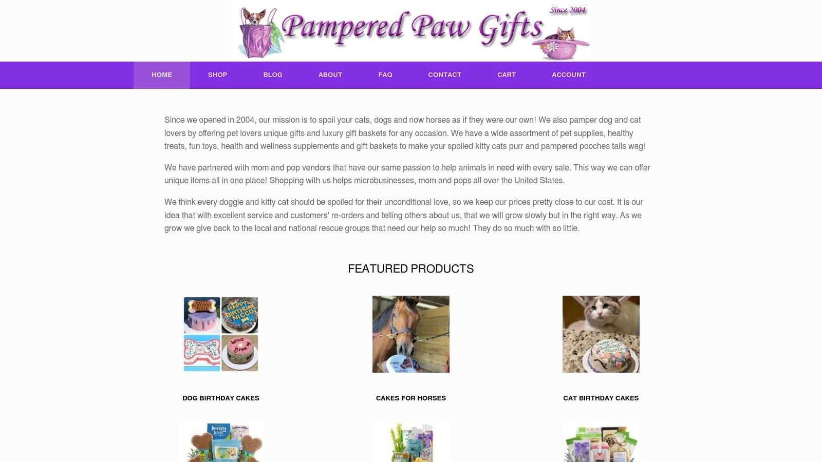 Pampered Paw Gifts