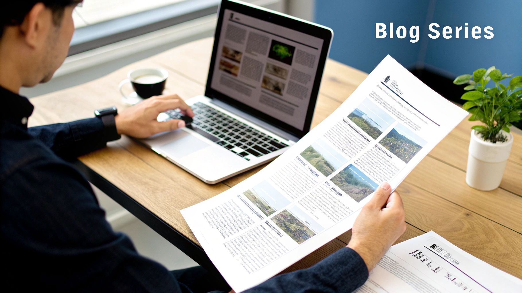 Transforming Long-Form Content into Blog Series