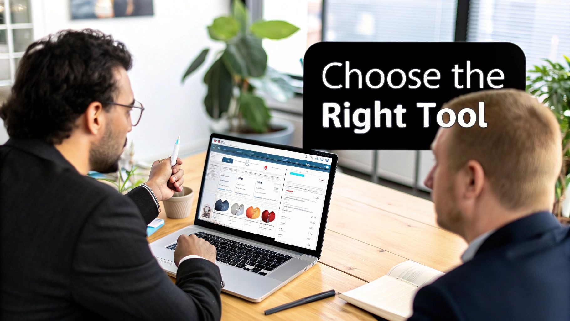 A digital illustration of various social media icons on a computer screen.