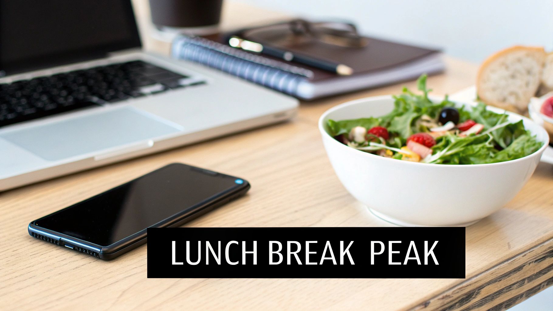The 11 AM - 1 PM Lunch Break Peak
