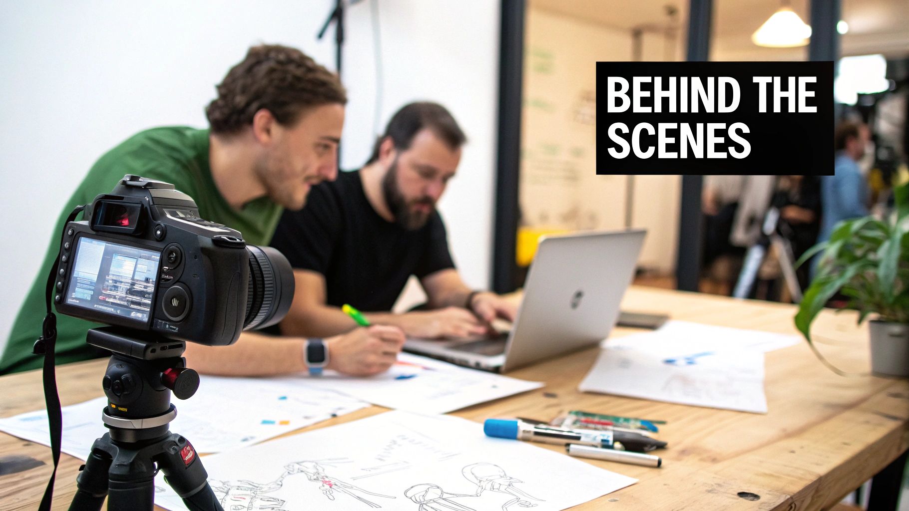 Behind-the-Scenes Content