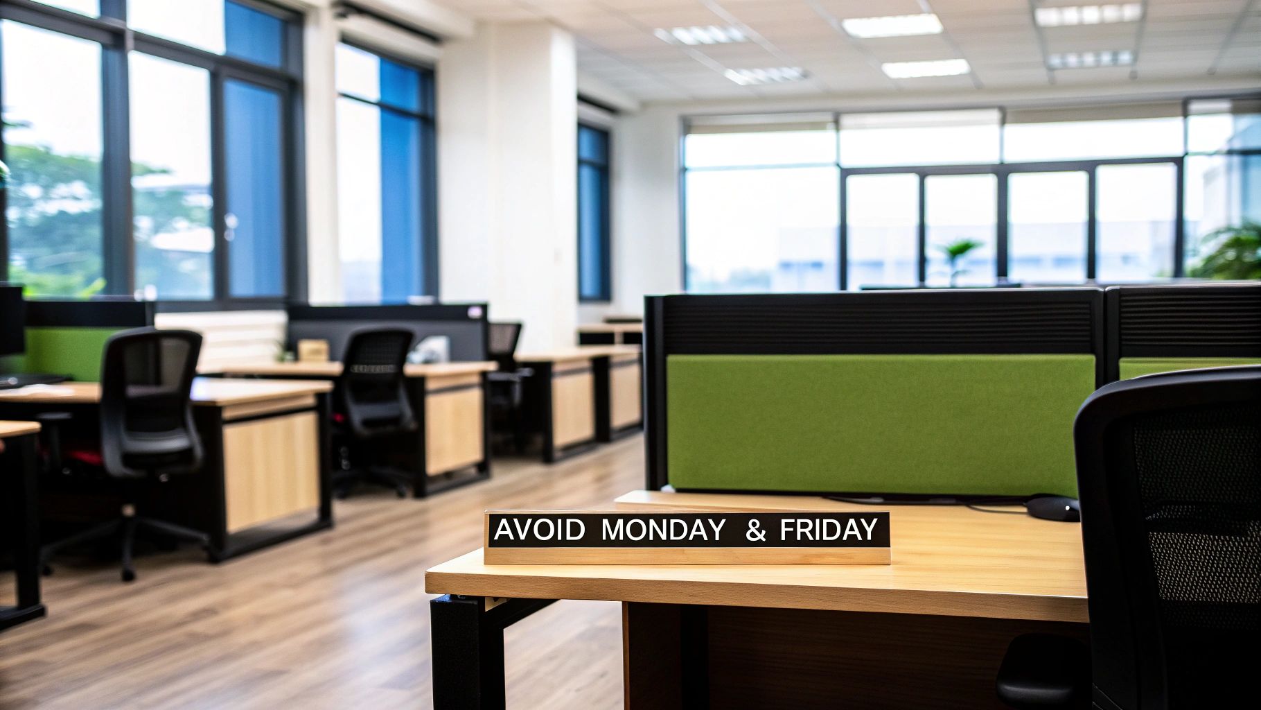 Avoid Monday Blues and Friday Check-Outs