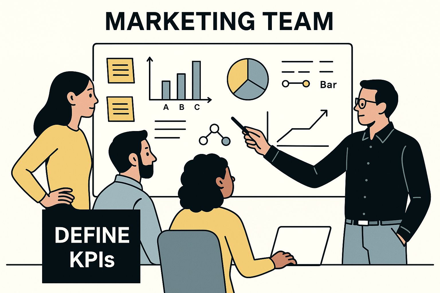 Infographic about measuring social media success