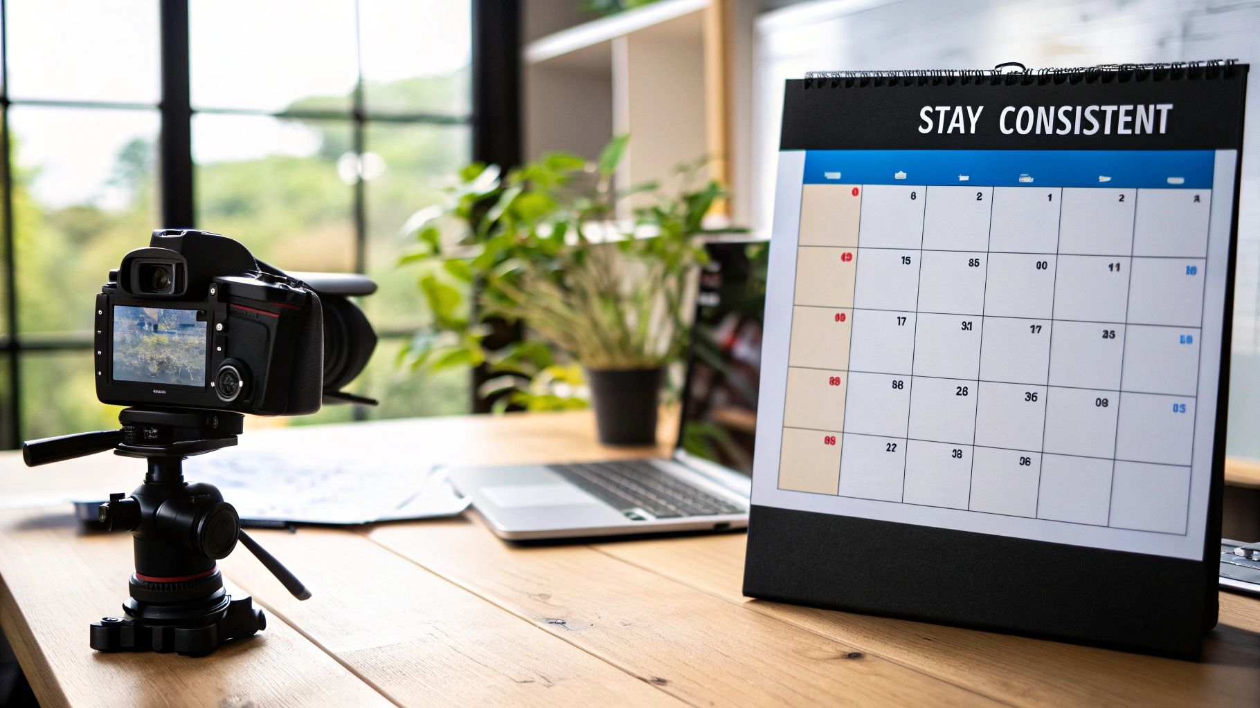 Maintain Consistent Upload Schedule