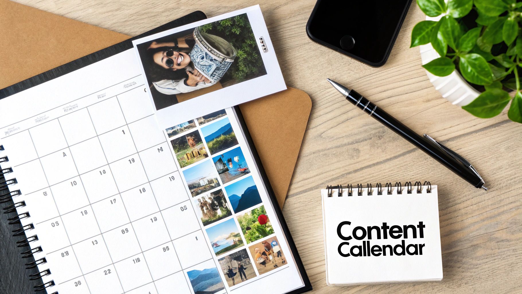 Data analytics dashboard showing social media metrics on various devices