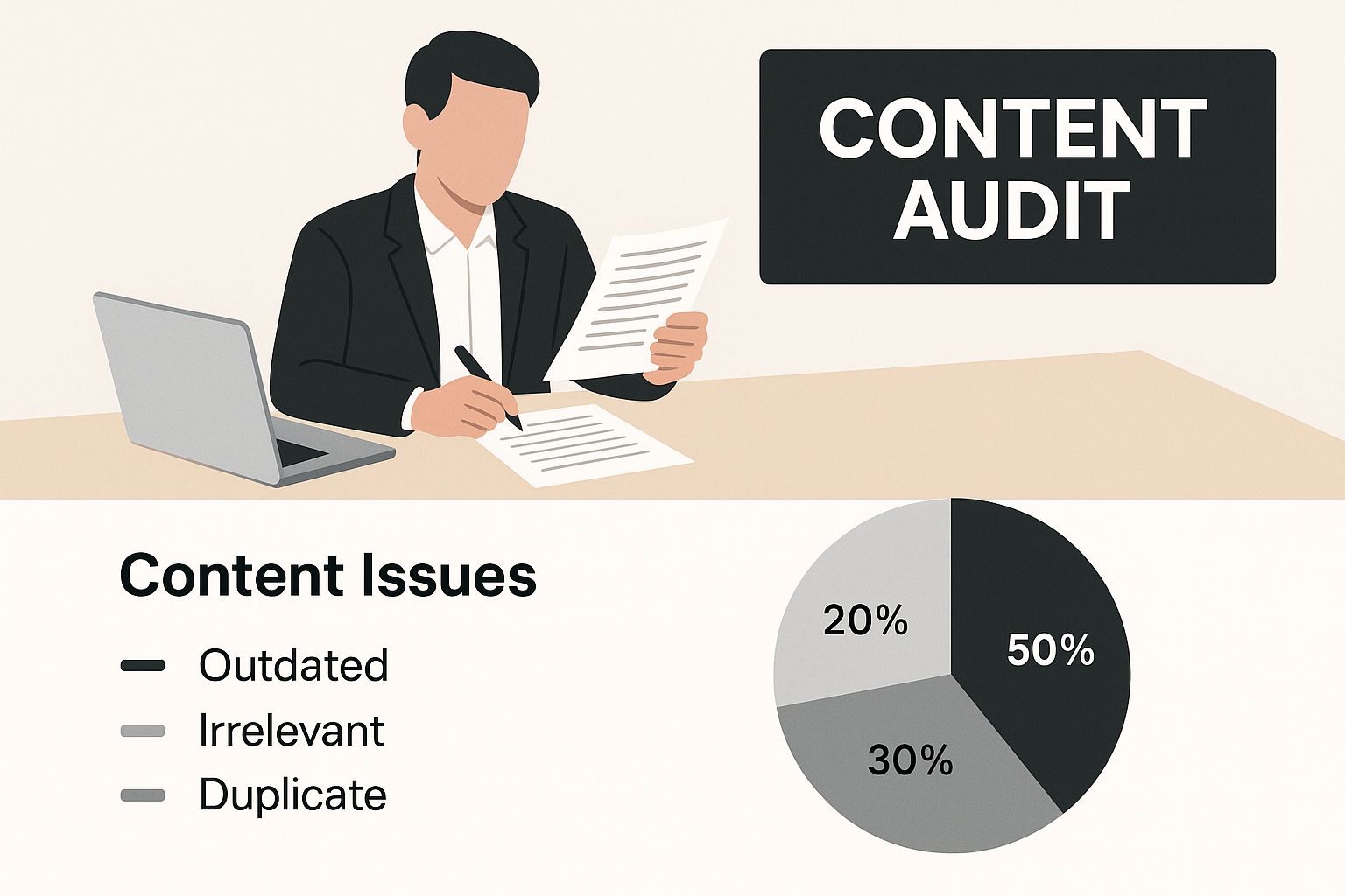 Infographic about how to repurpose content
