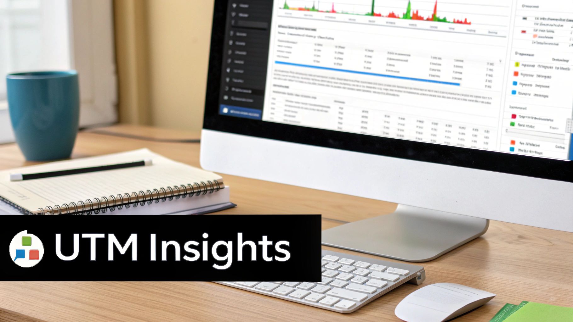 A dashboard showing various analytics charts and graphs on a laptop screen, illustrating data analysis.
