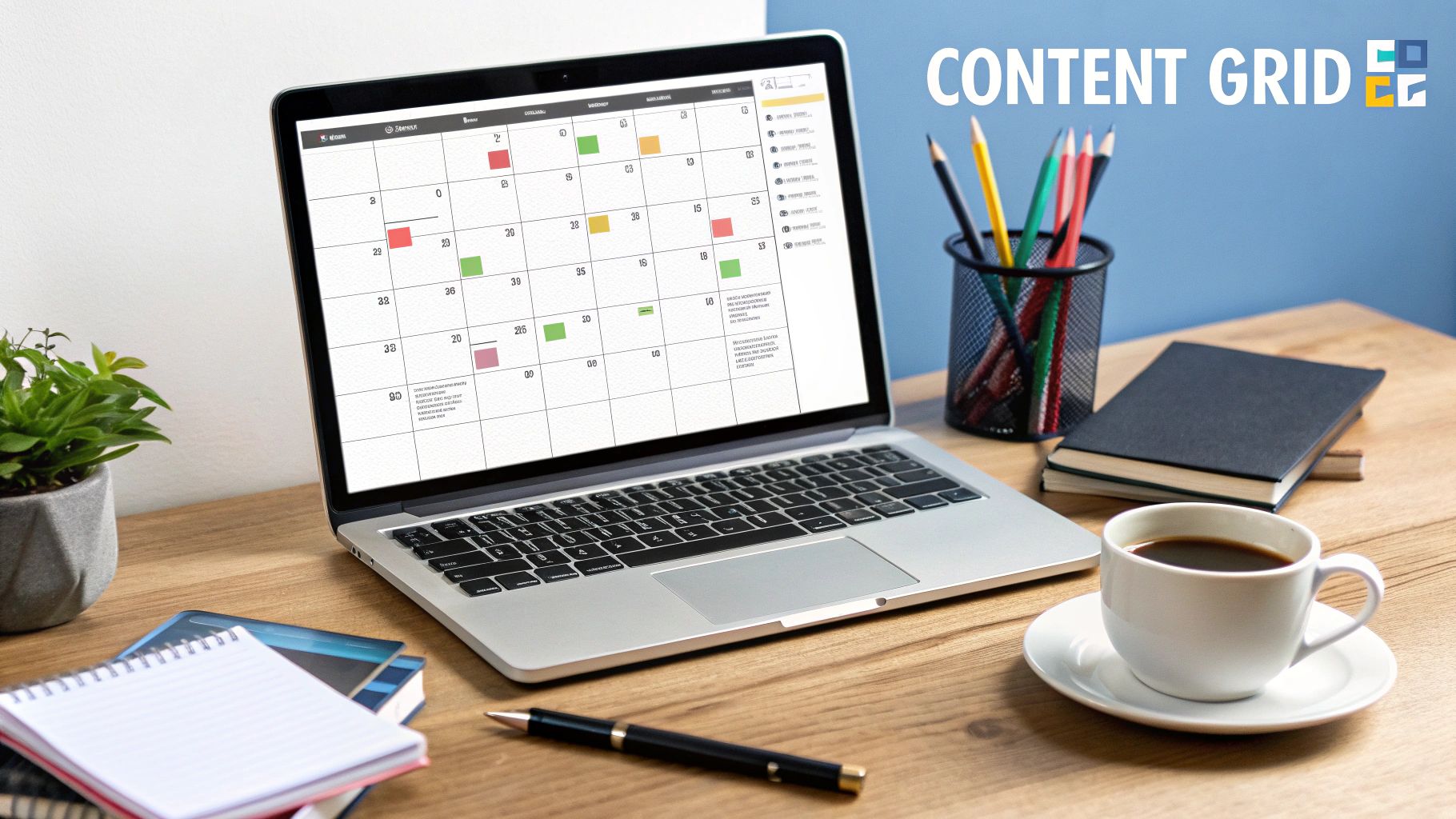 Spreadsheet Social Media Calendar