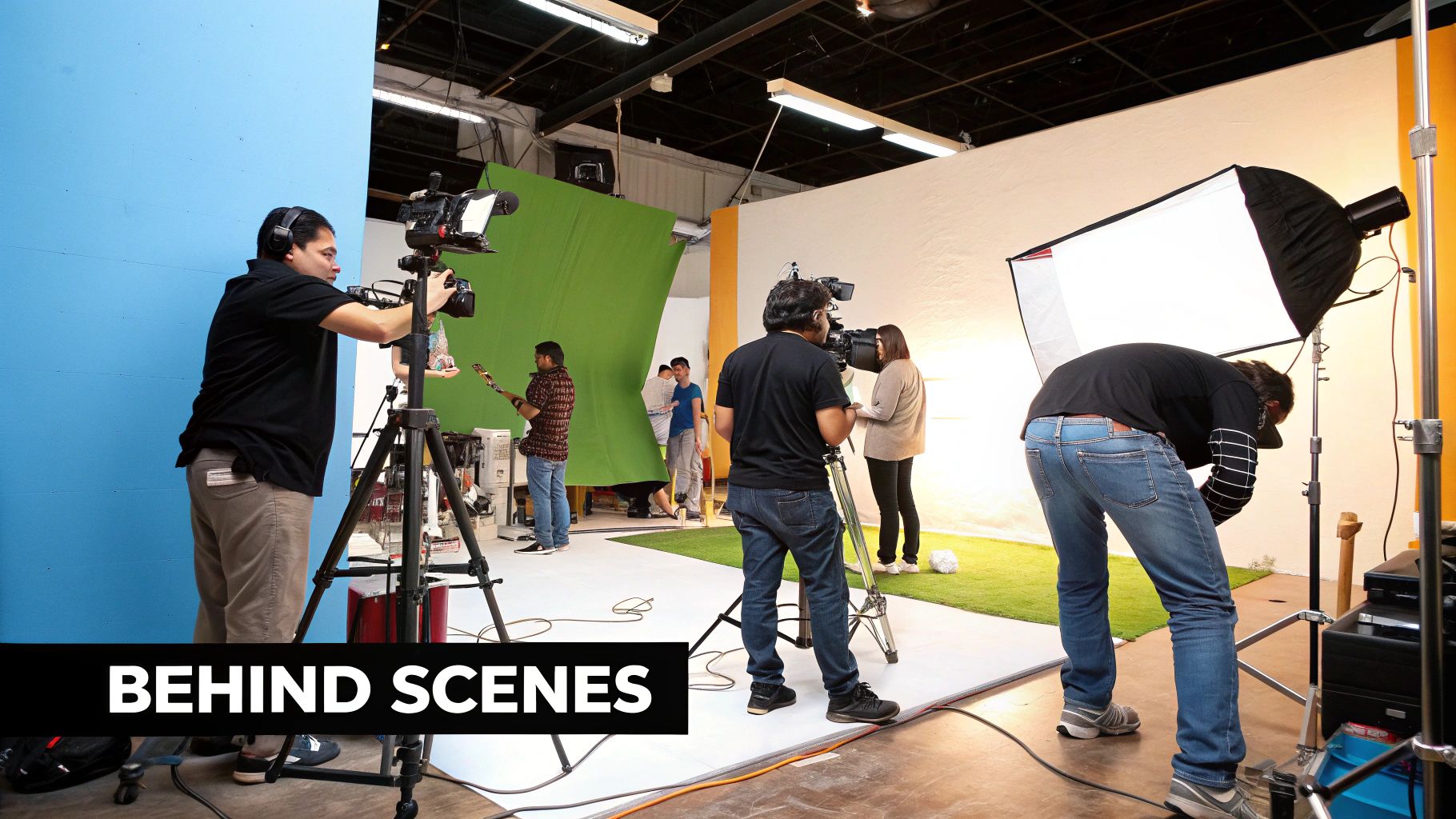 Behind-the-Scenes Content