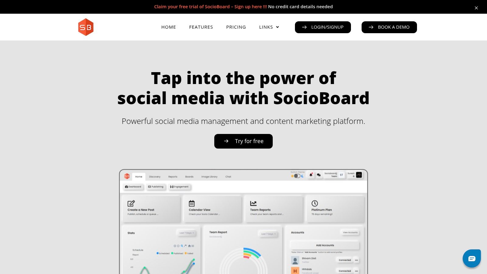Socioboard (Open-Source Community Edition)