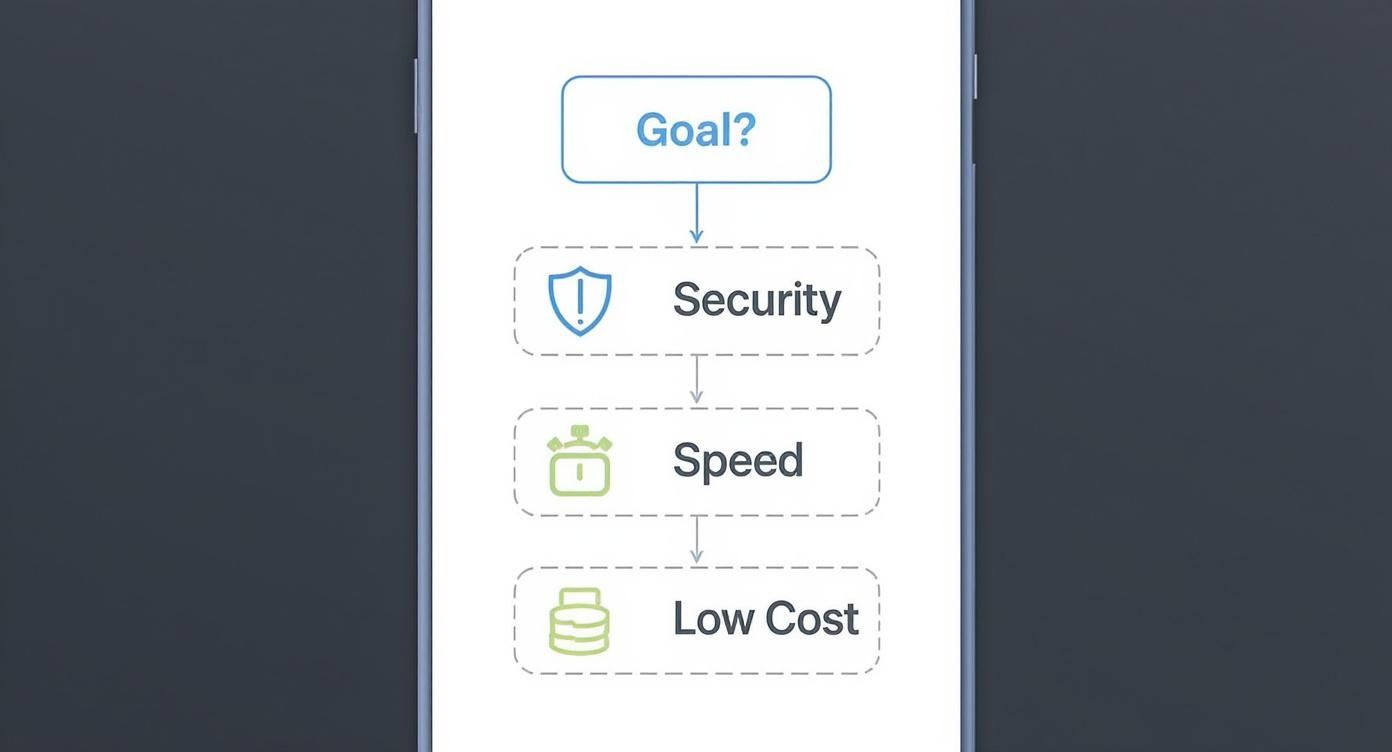 Infographic about how to bridge tokens