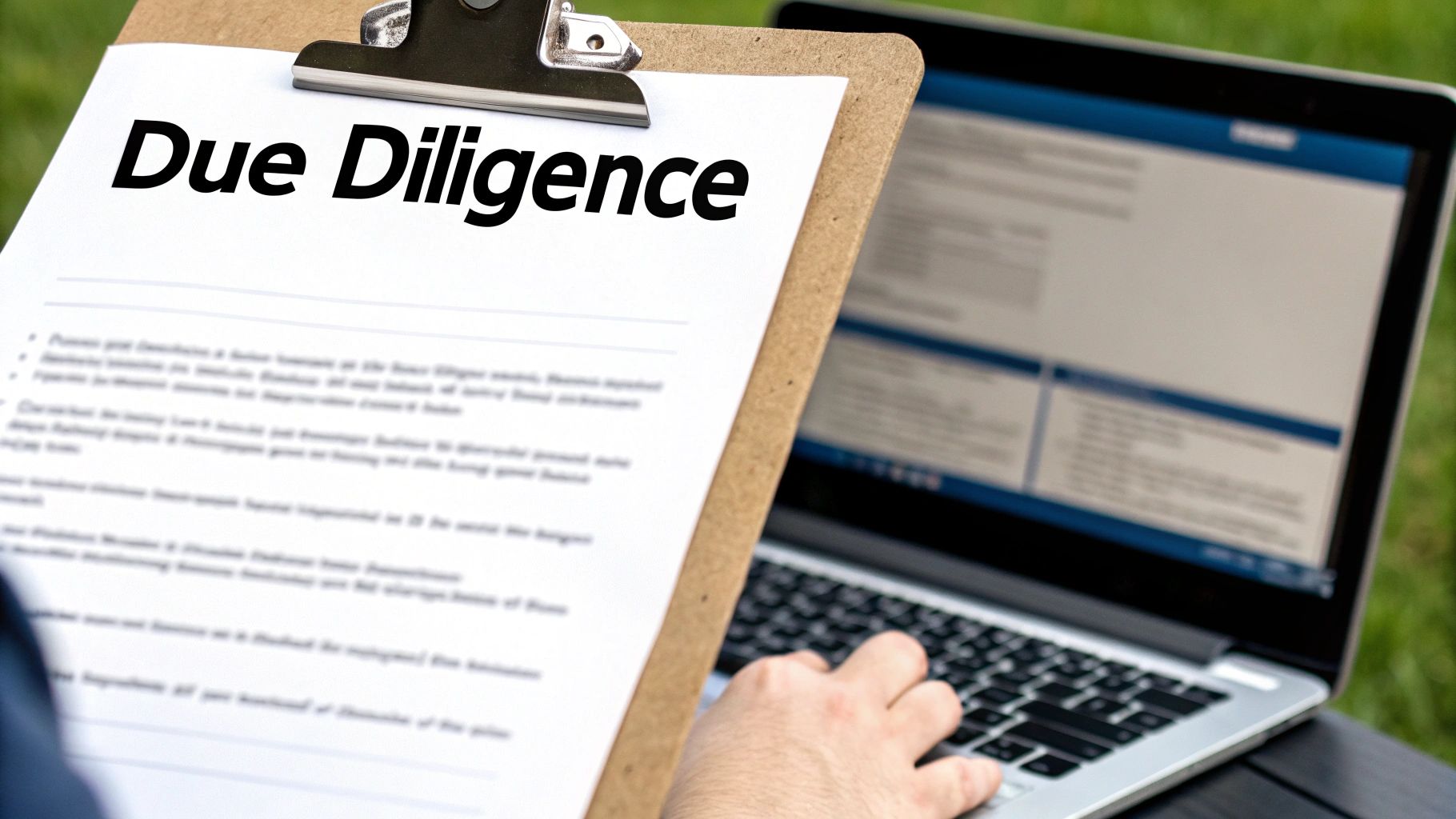 A magnifying glass hovering over a digital shield, symbolizing the careful vetting of crypto opportunities.