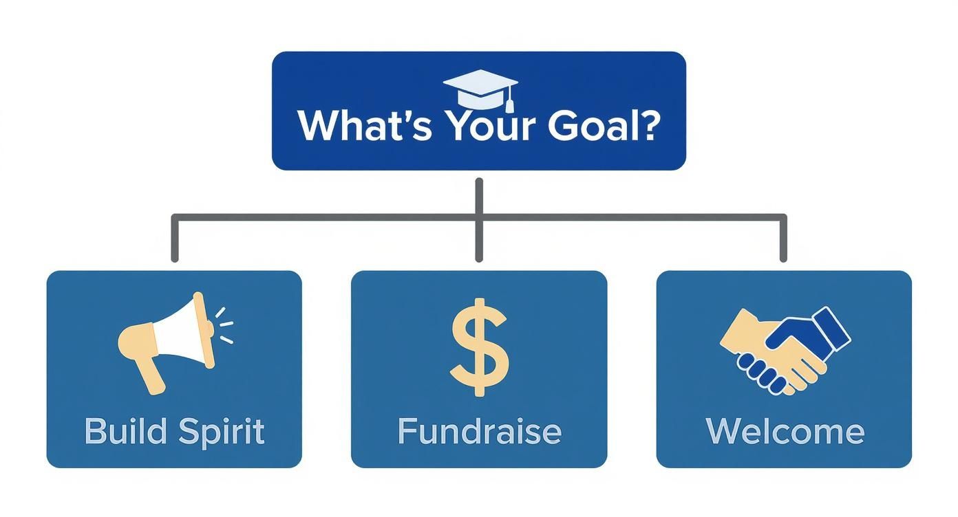 Infographic about promotional products for schools