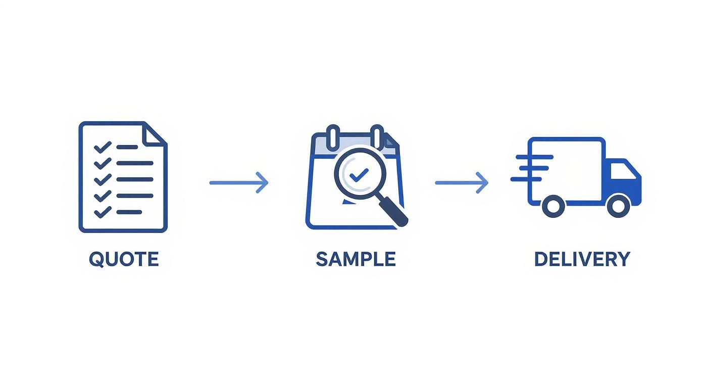 Infographic about gift bags with logo
