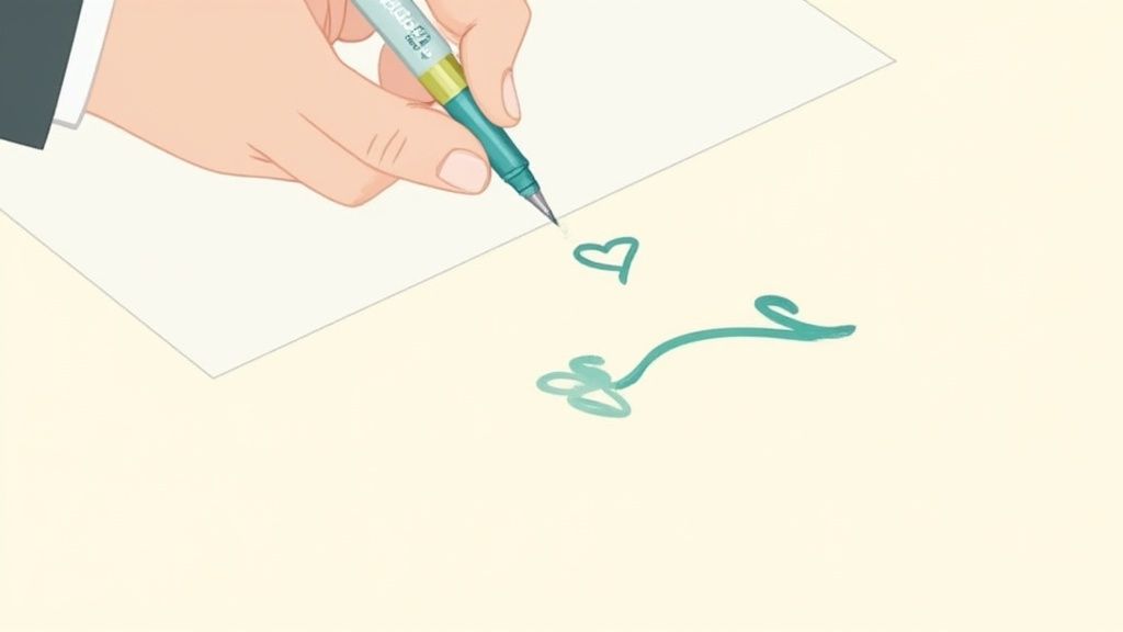 A collection of high-quality personalized gel ink pens arranged neatly on a surface