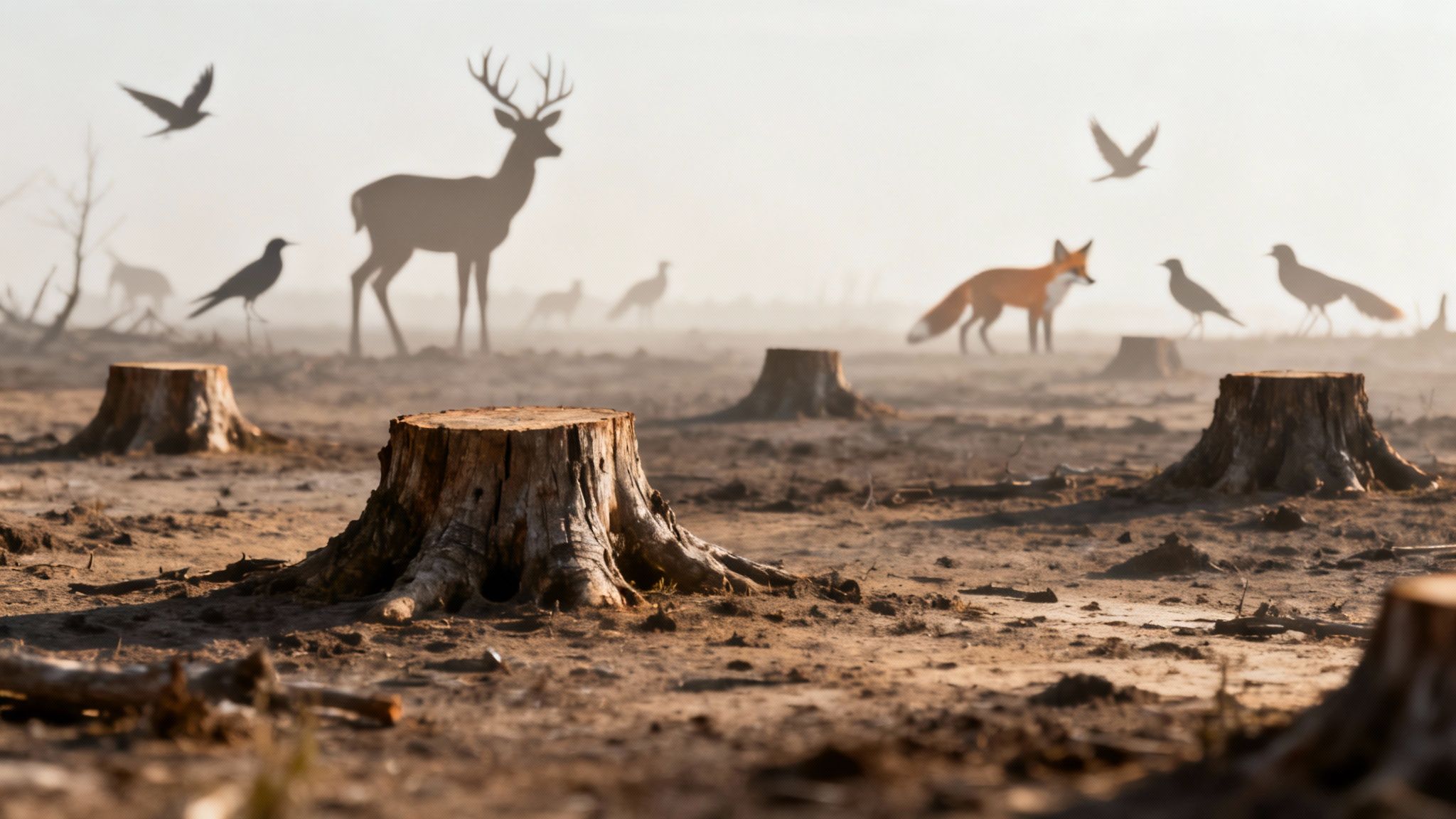 Rafa koralowa tętniąca życiem obok wybielonej, martwej rafy.