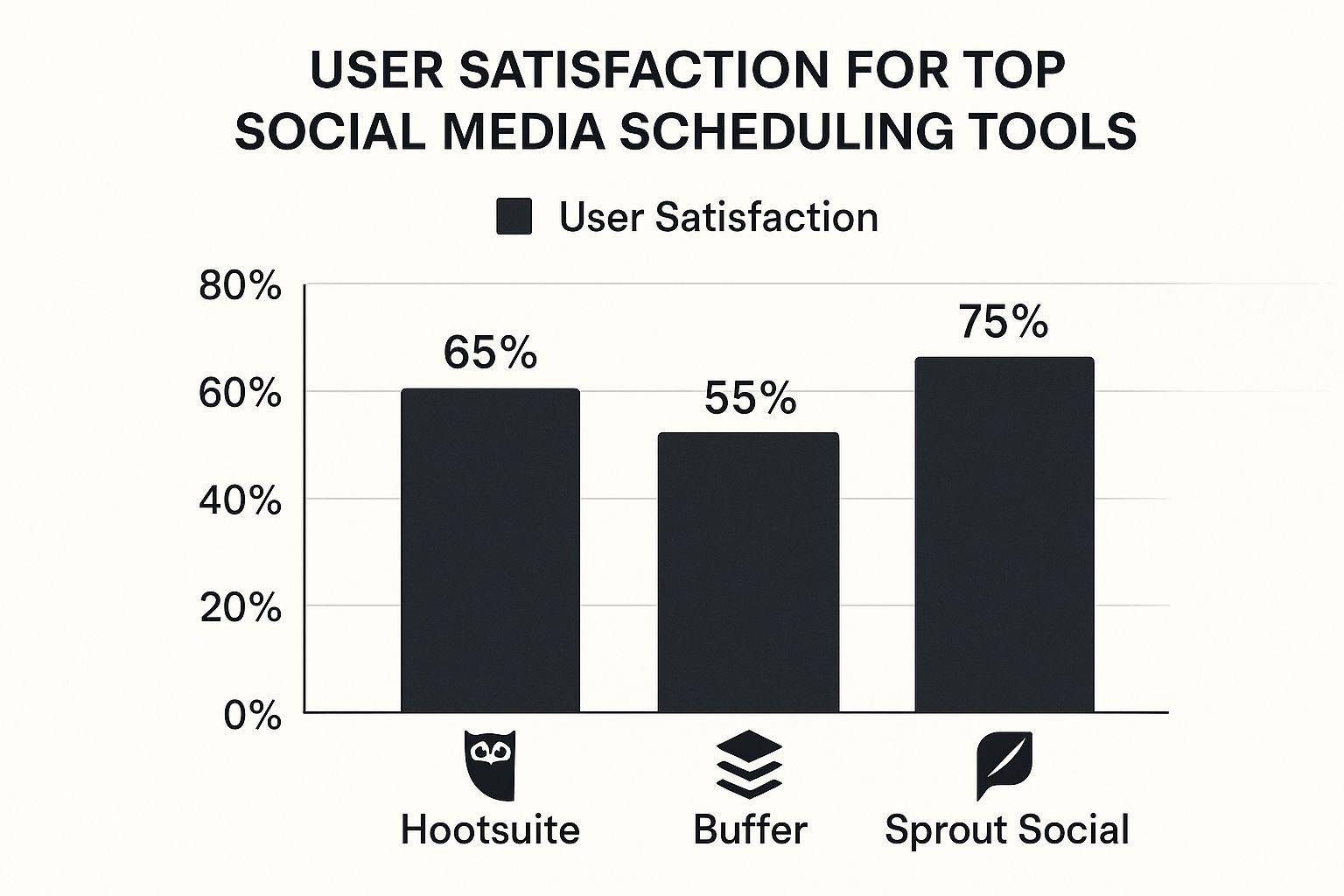 Infographic about schedule social media posts