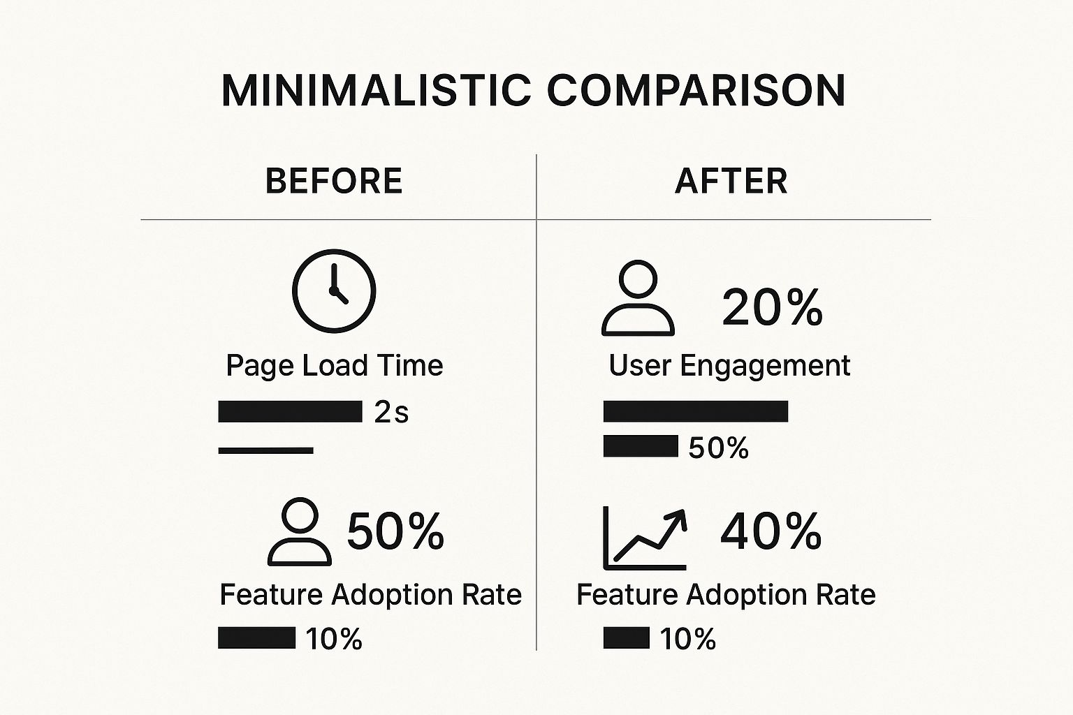 Infographic about product update announcement