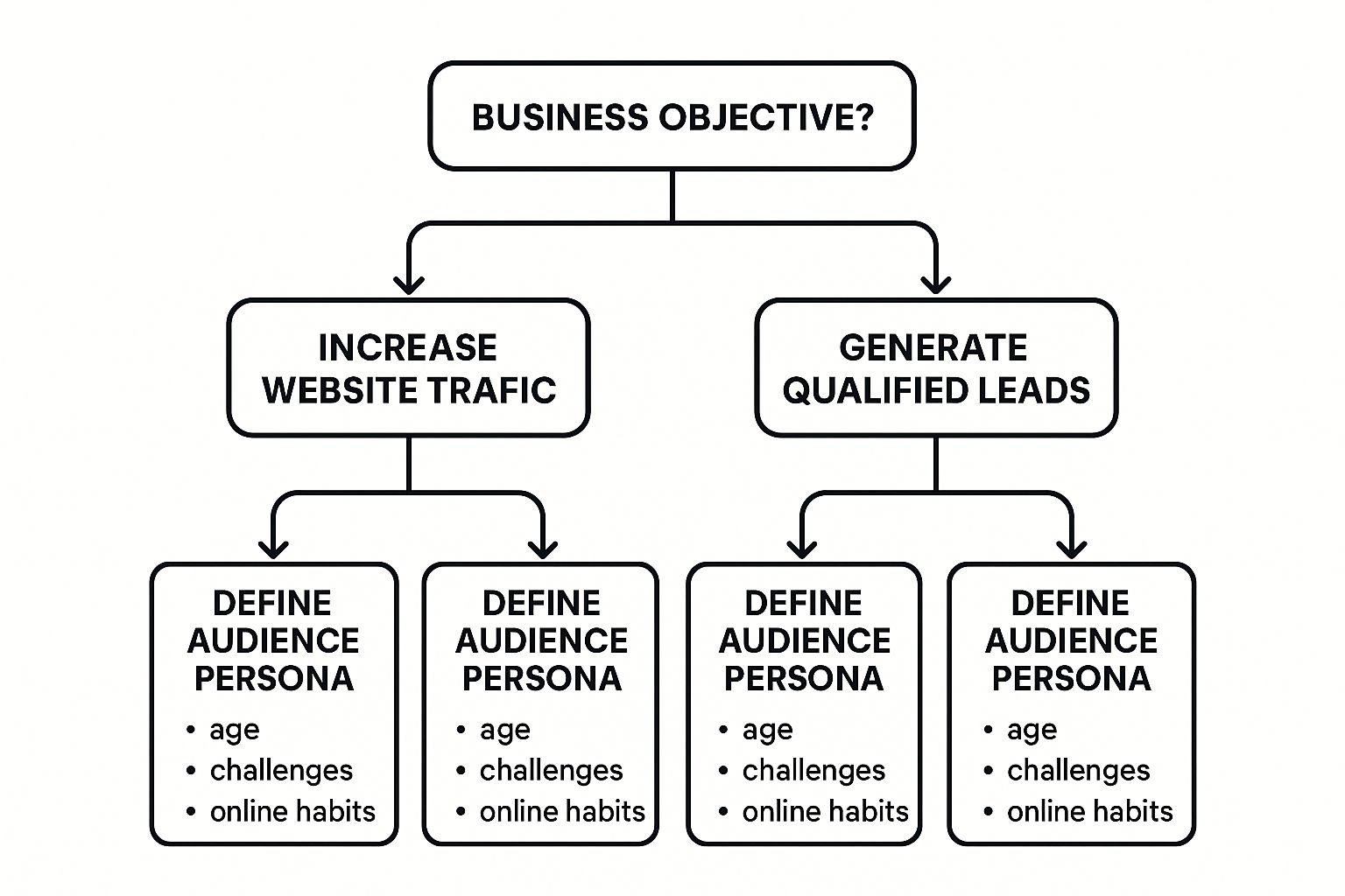 Infographic about social media marketing strategy for small business