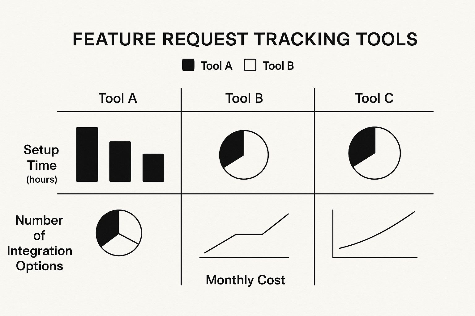Infographic about feature request tracking