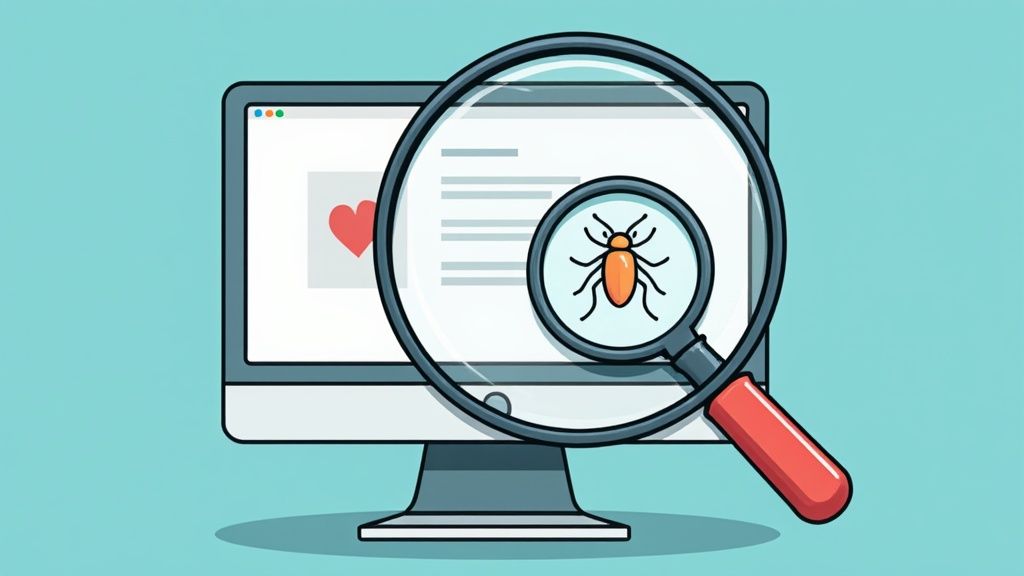 A well-crafted bug report helps developers fix issues efficiently.