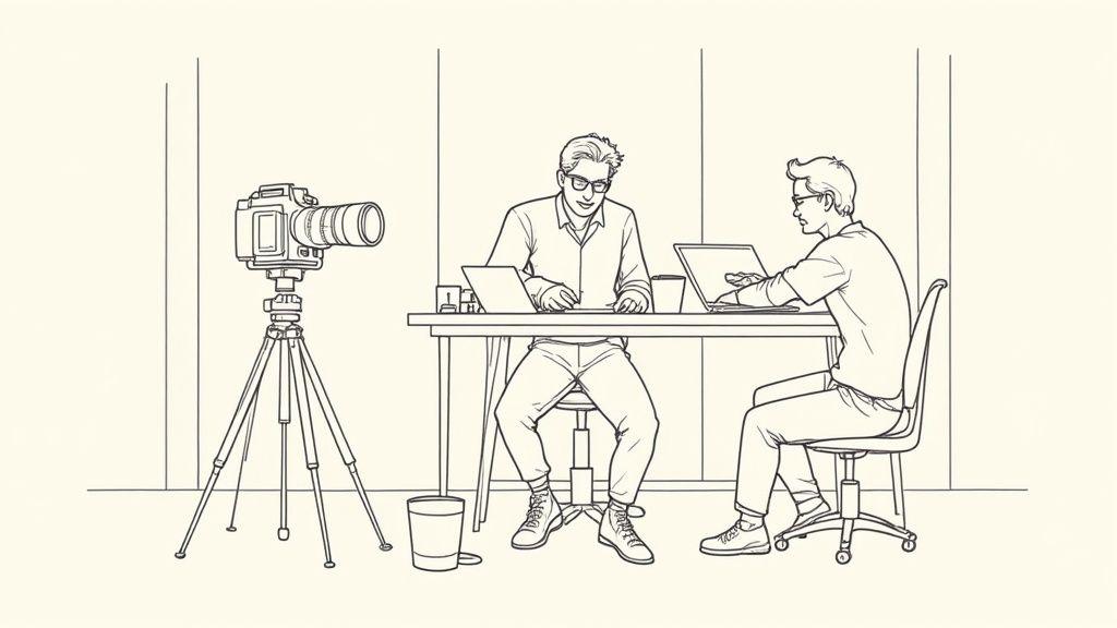 Behind-the-Scenes Content