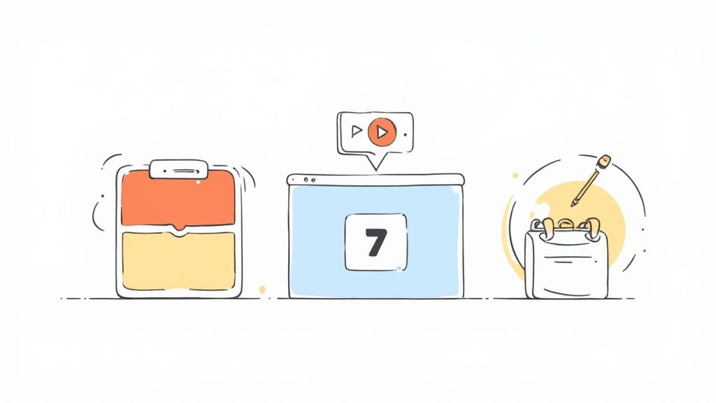 A colorful and engaging Instagram feed displayed on a smartphone screen, showing a mix of Reels, carousels, and high-quality images.