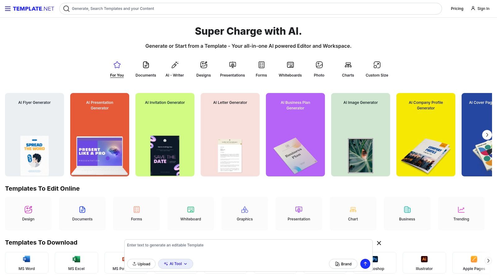 Template.net Brand Guidelines Template