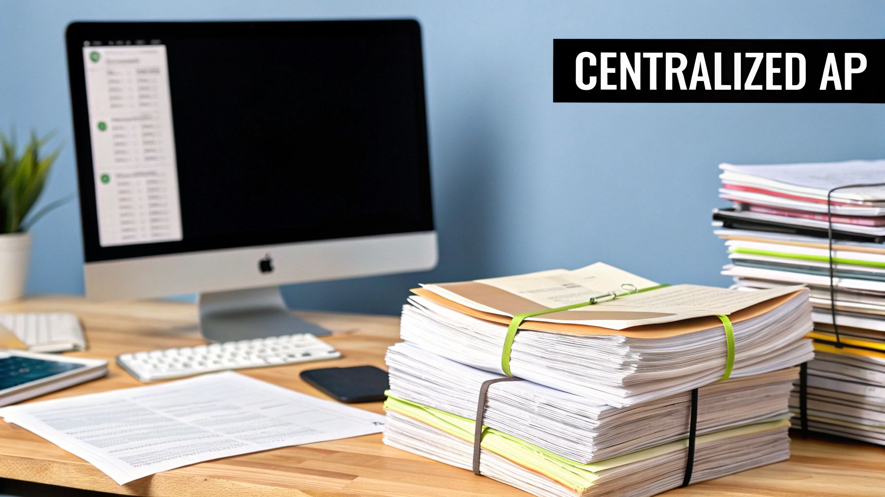 1. Implement a Centralized Invoice Processing System in Excel