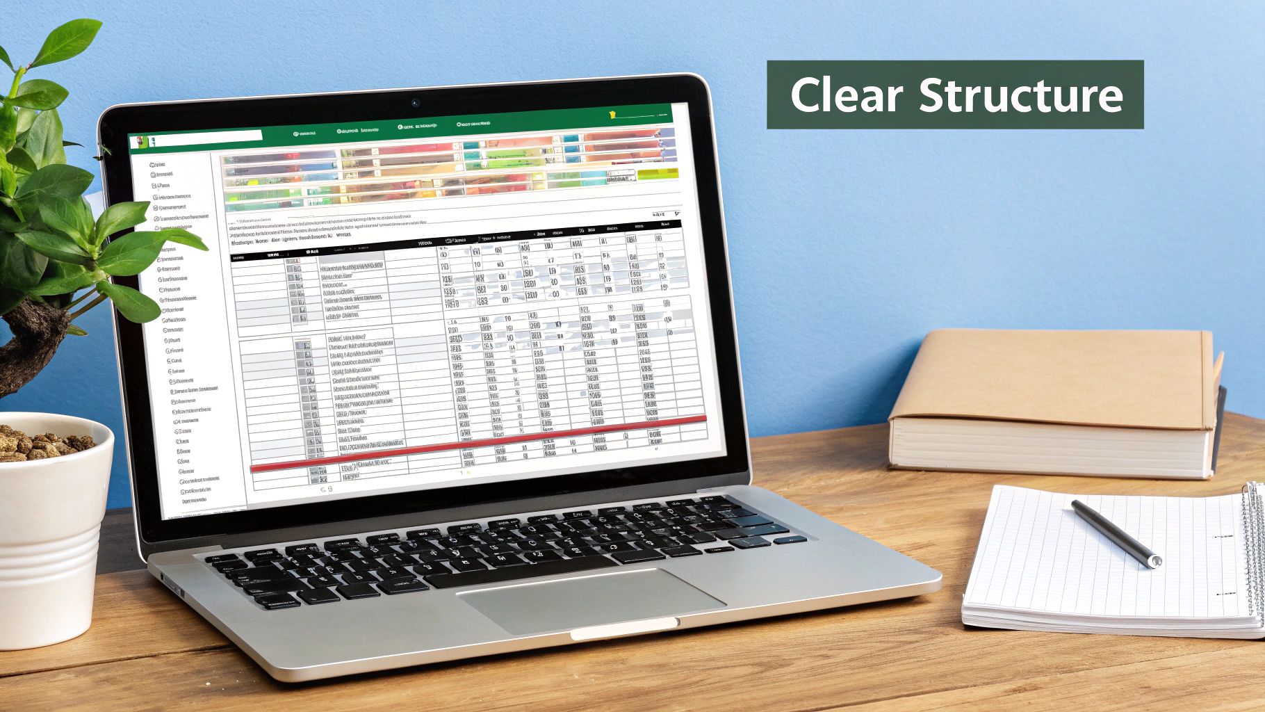 Build Models with Clear Structure and Organization