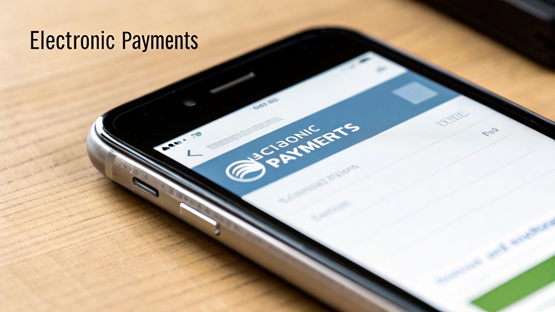 Infographic showing key data about Electronic Payments and Payment Method Optimization