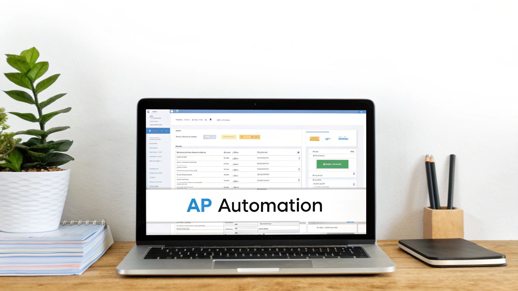 An infographic showcasing the main benefits of implementing Accounts Payable Automation and Digitization.